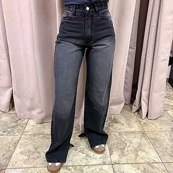 WIDE LEG BLACK FRANCESCA