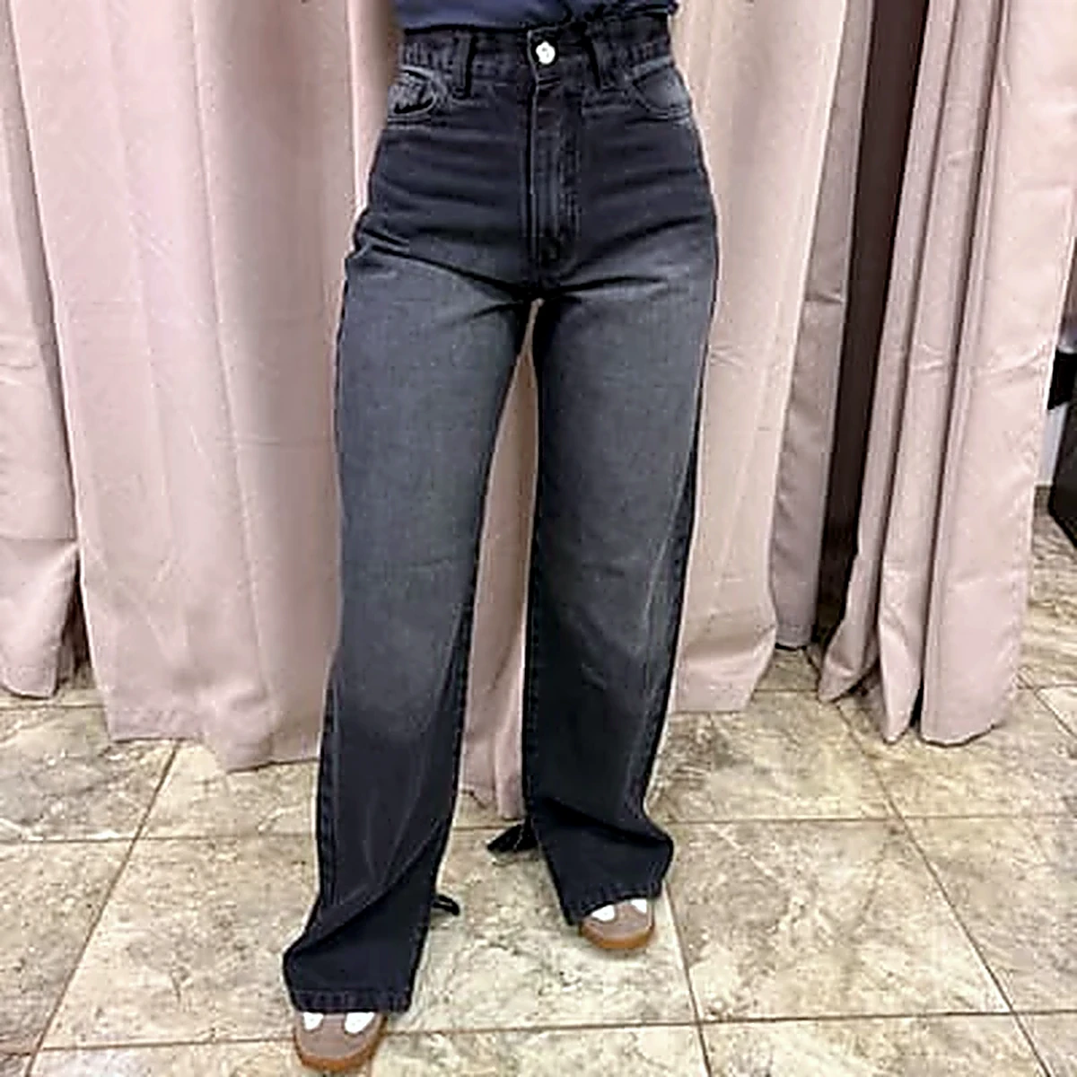 WIDE LEG BLACK FRANCESCA