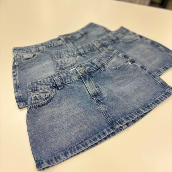 MINI DENIM TIRO MEDIO