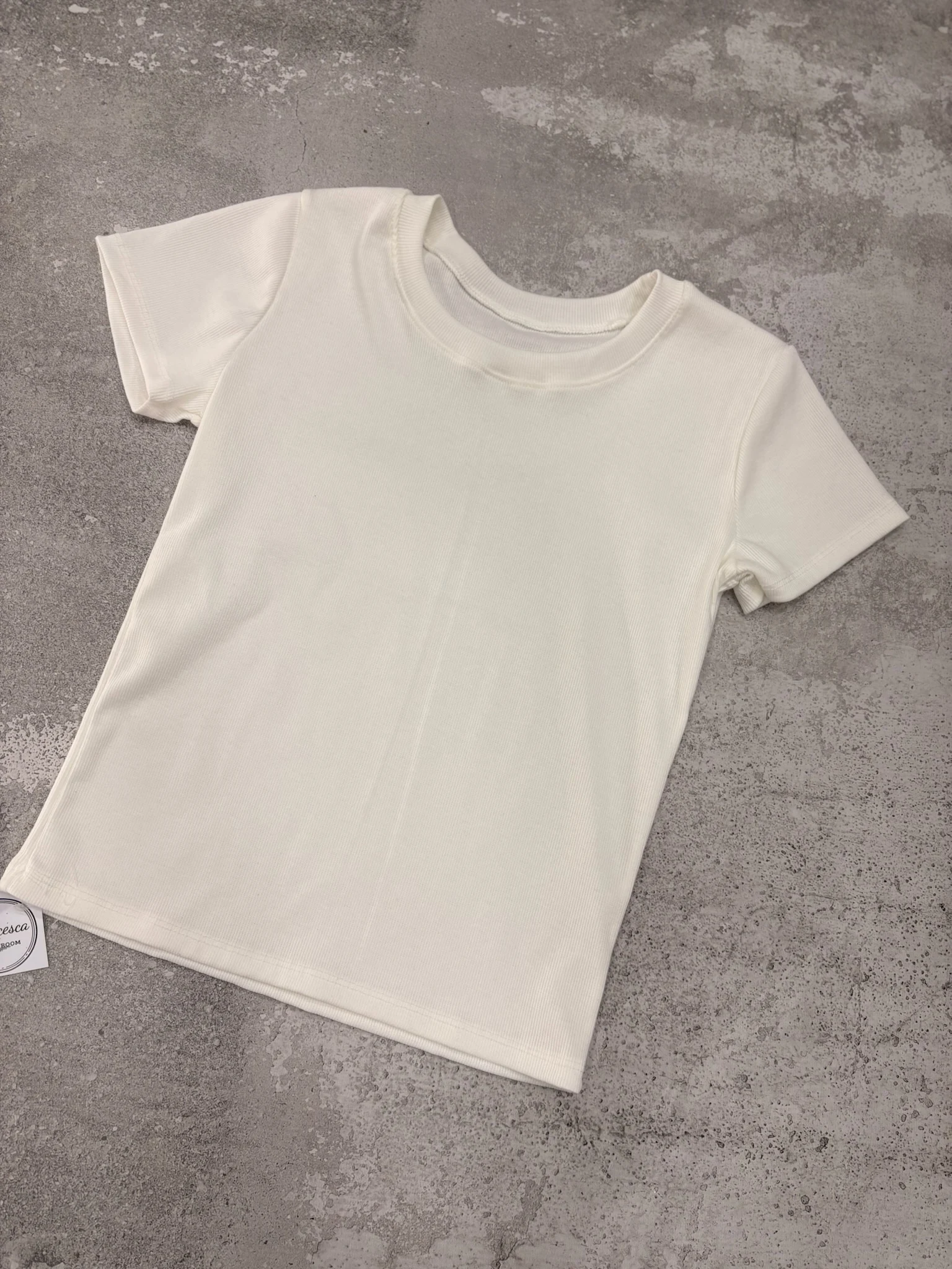 REMERA BASICA MORLEY GRUESO