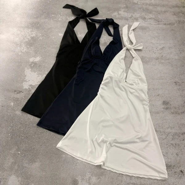 VESTIDO LYCRA CON POLLERA