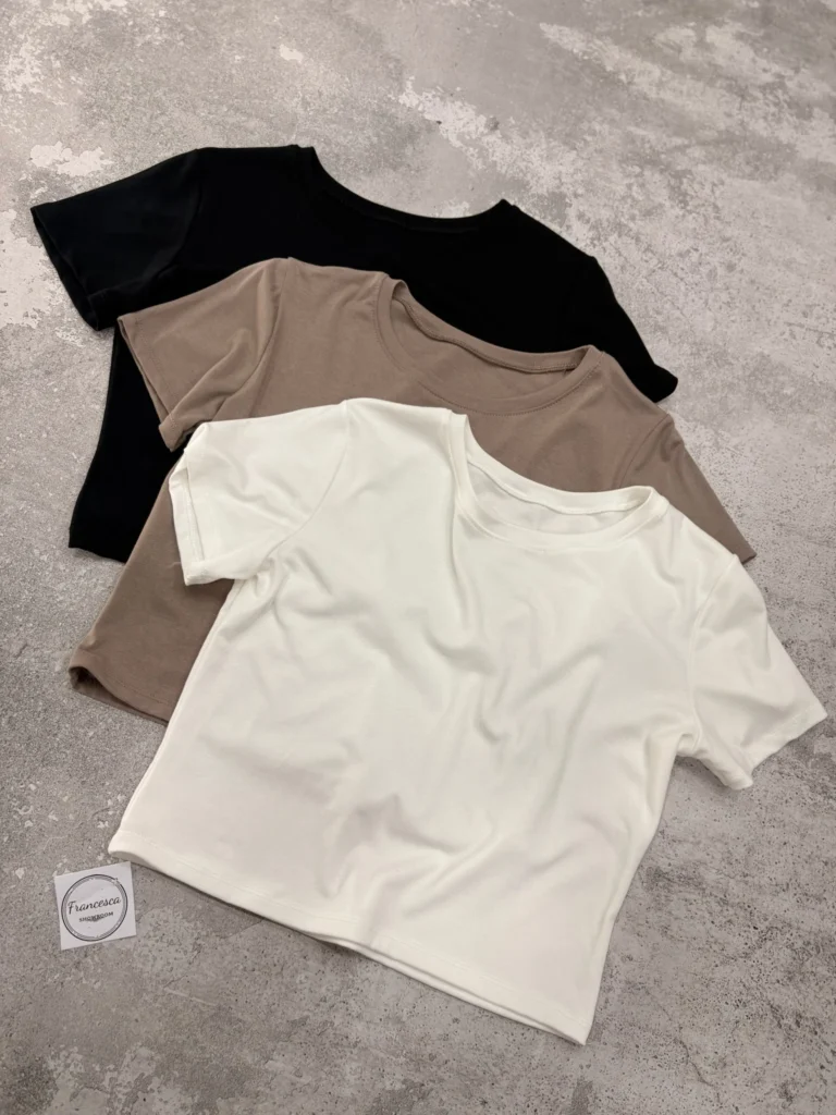 REMERA MODAL CORTA - vista 1