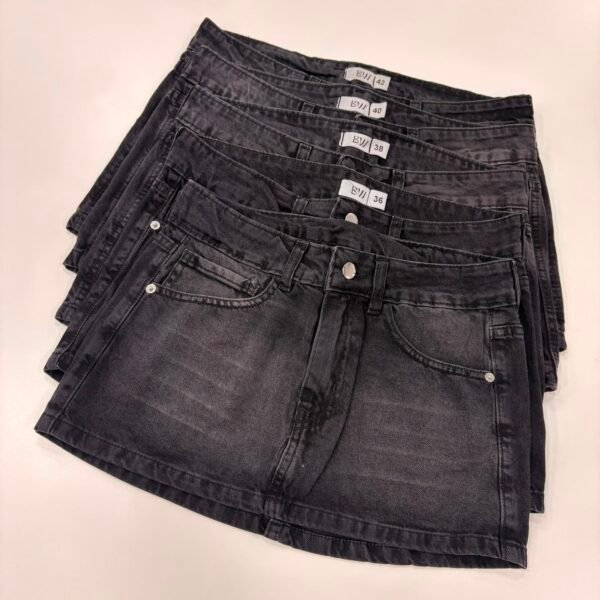 MINI DENIM TIRO MEDIO