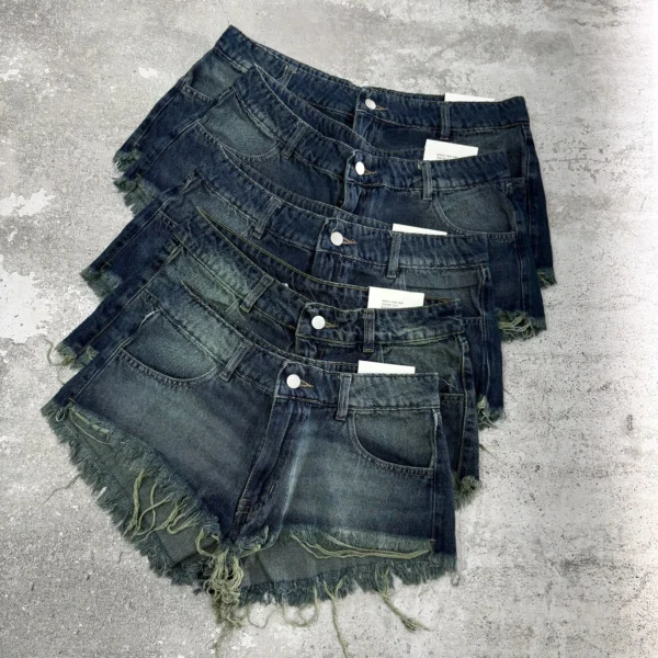 SHORT POLLERA OXIDO FLECOS