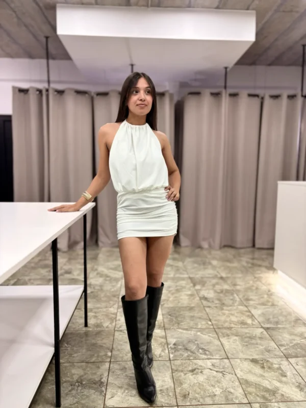 VESTIDO LYCRA FRUNCE