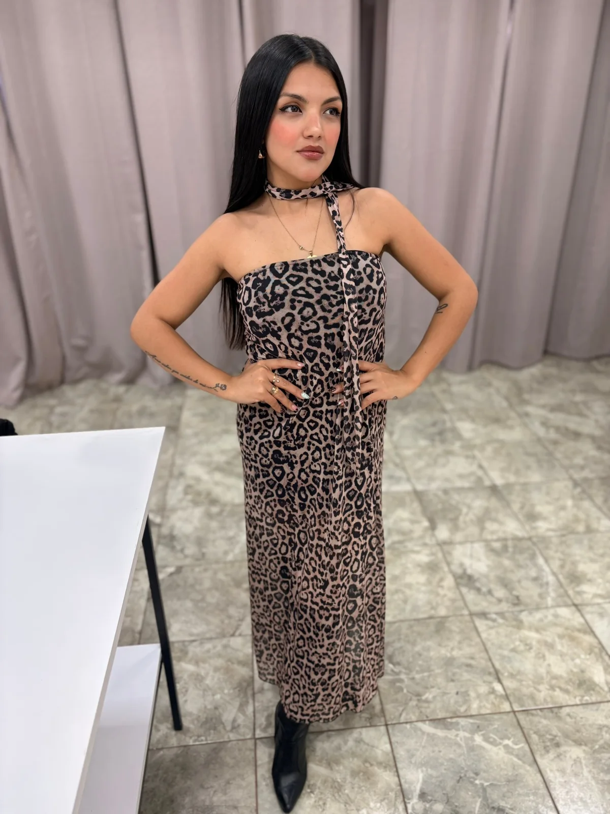 VESTIDO ANIMAL PRINT - vista 2