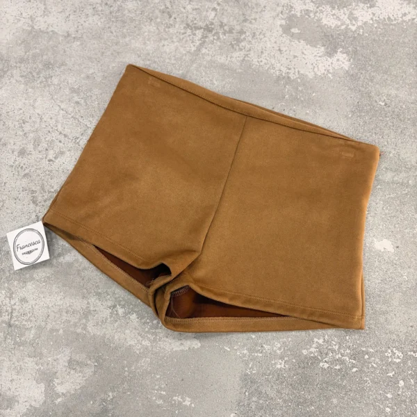 SHORT GAMUZA UNICO